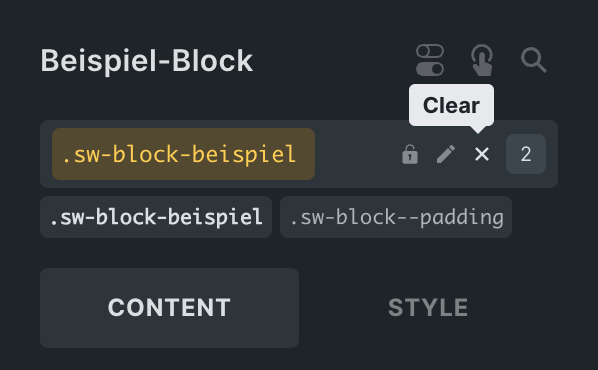 Bricks Best Practice Css Klasse Abwählen