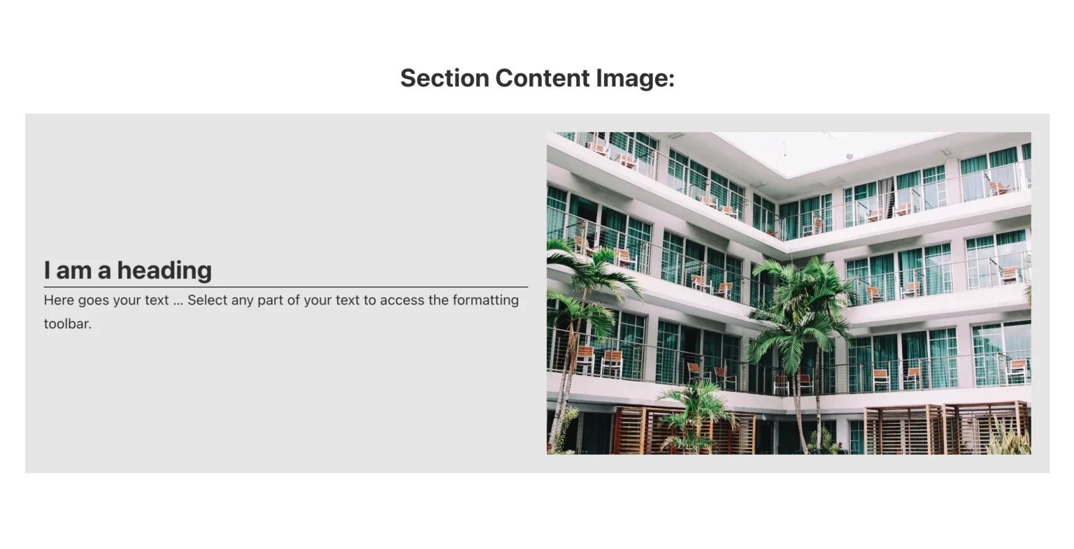 Bricks Templates Section Content Image